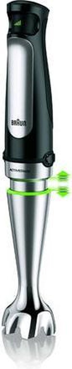 Braun MultiQuick 7X MQ 7075X Staafmixer Zwart