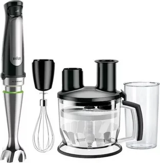 Braun MultiQuick 7X MQ 7075X Staafmixer Zwart