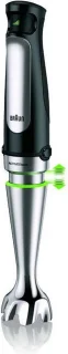 Braun MultiQuick 7X MQ7000X Staafmixer Zwart