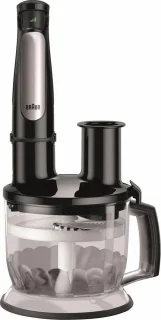 Braun MultiQuick 7X MQ7087X Staafmixer Zwart
