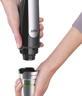 Braun MultiQuick 7X MQ7087X Staafmixer Zwart