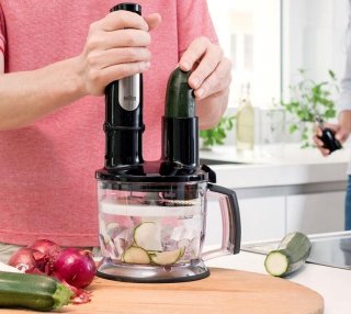 Braun MultiQuick 7X MQ7087X Staafmixer Zwart