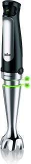 Braun MultiQuick 7X MQ7087X Staafmixer Zwart