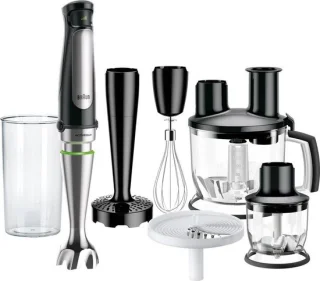Braun MultiQuick 7X MQ7087X Staafmixer Zwart