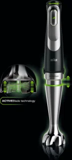 Braun MultiQuick 9 MQ9147X Staafmixer Zwart