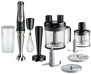 Braun MultiQuick 9 MQ9187XLI Staafmixer Zwart