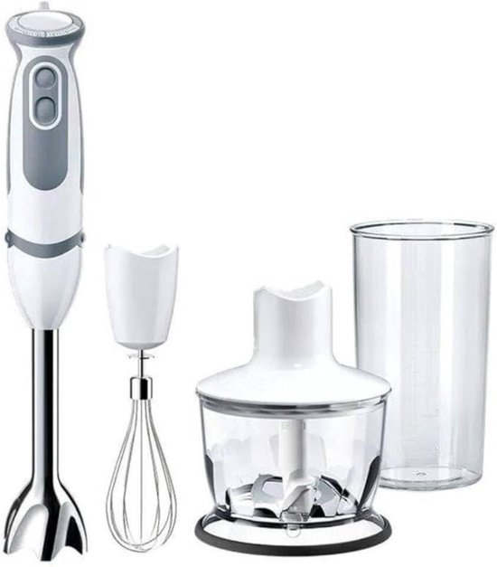 Braun Thuys Staafmixer Set Wit Grijs