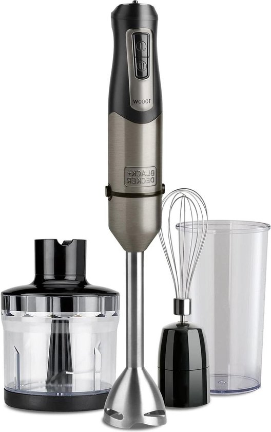 BXH Handmixer BXHBA1000E Grijs 1000W