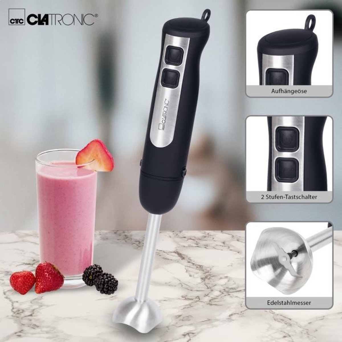 Clatronic SM 3739 Staafmixer 800W
