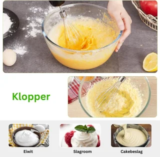 CLGP Staafmixer Set Zwart-Grijs
