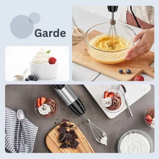 CLGP Staafmixer Set Zwart Zilver