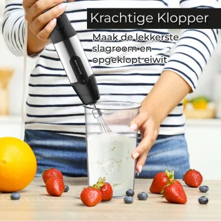 CoolHome Powerblend M1 Staafmixer Set Zwart