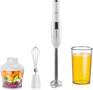 CoolHome Powerblend M2 4-in-1 staafmixer wit