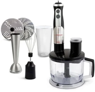 Crema Staafmixer Complete Set Zwart