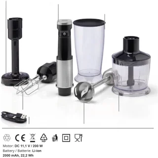 CRLYN Staafmixer Set Draadloos