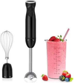 CRLYN Staafmixer Set Draadloos Zwart