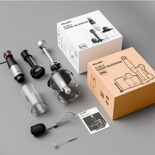 CYRO Elektrische staafmixer set - Zwart