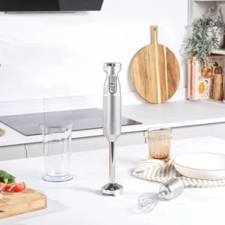 DailySupplies® Staafmixer Set Zilver