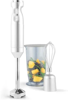 DailySupplies® Staafmixer Set Zilver