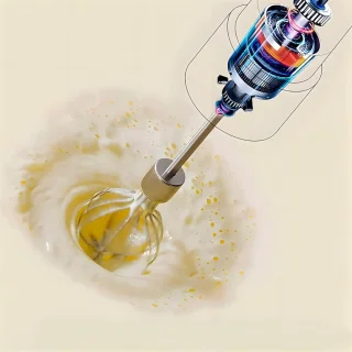 DailySupplies® Staafmixer Set Zwart/Zilver