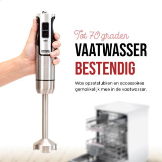 DistinQ Staafmixer Set 4-delig