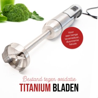 DistinQ Staafmixer Set 4-delig