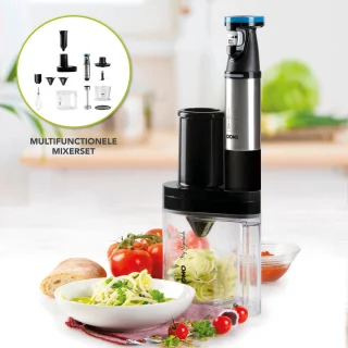 Domo DO9254M Staafmixer 800W Zwart RVS