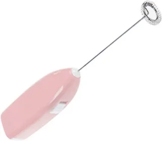 Draadloze elektrische handmixer, roze, 20,3 cm