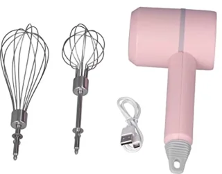 Draadloze Elektrische Staafmixer - Roze