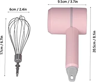 Draadloze Elektrische Staafmixer - Roze