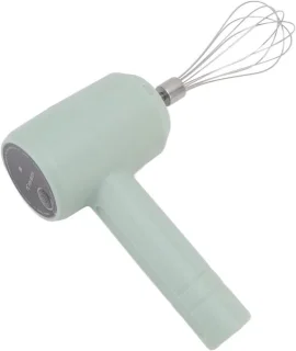 Draadloze handmixer cyaan