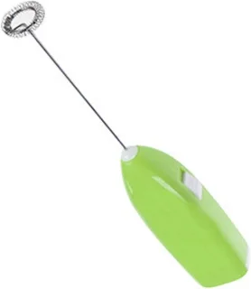 Draadloze Handmixer - Drankroerder Opschuimer - Dranken Mixen - Eén Knop Bediening - Compact - Groen
