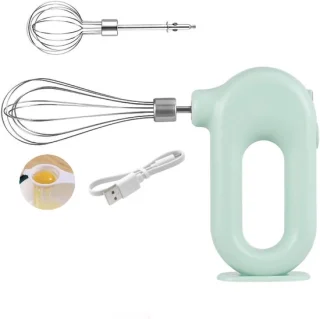 Draadloze mini keukenmixer - roze