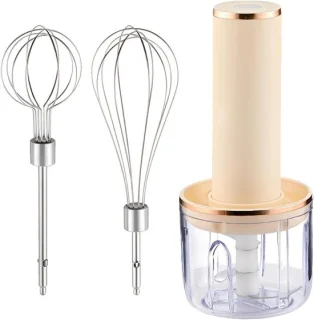 Draadloze mixer beige