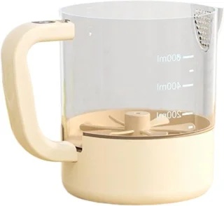 Draadloze mixer wit 16 cm