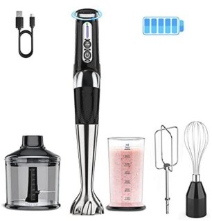 Vrijheid in de keuken: veelzijdige draadloze staafmixer voor dagelijks gebruik