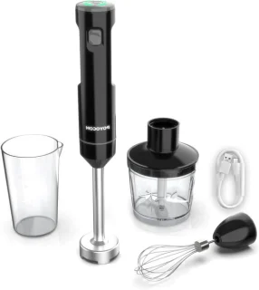 Draadloze staafmixer - keukenmixer - zwart