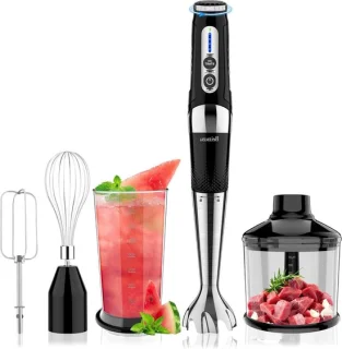 Draadloze staafmixer - rood