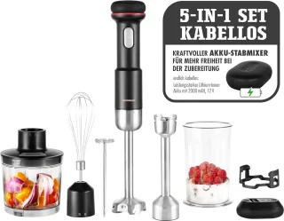 Draadloze staafmixer set