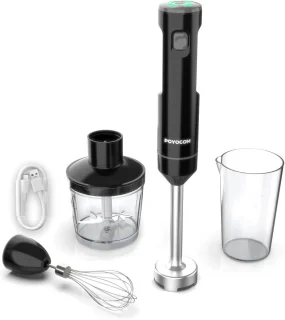 Draadloze staafmixer set – Zwart