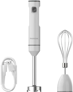 Draadloze staafmixer – wit