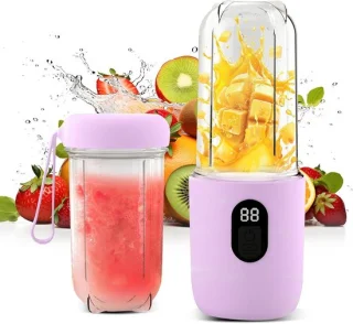 Draagbare blender - 500 ml - paars