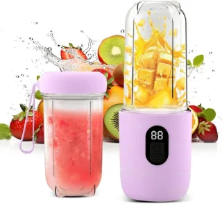 Draagbare blender - 500 ml - paars