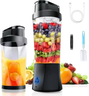 Draagbare blender 700 ml zwart