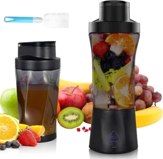 Draagbare blender 700 ml - zwart