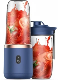Draagbare blender met 2 bekers