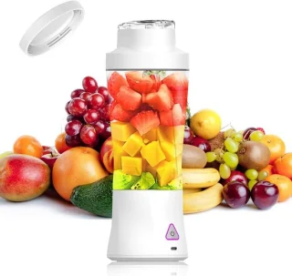 Draagbare blender mini 700 ml wit