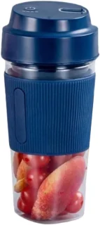Draagbare blender mini juicer 300 ml blauw