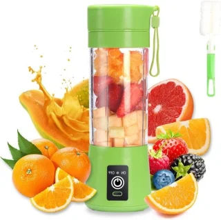 Draagbare blender mini mixer smoothie 380 ml groen