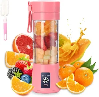 Draagbare blender - persoonlijke juicer cup - roze